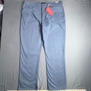 NWT Mens Lucky Brand 410 Athletic Stretch Straight 40/32 Blue Pants Casual Dress